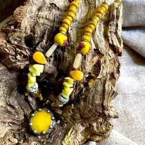 Handmade beaded necklace